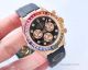 Noob V13 1-1 Replica Rolex Rainbow Daytona Watch in 7750 904L Rose Gold Oysterflex Band (2)_th.jpg